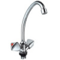 Mezclador con estilo del lavabo de la manija doble (ZR8065-9)